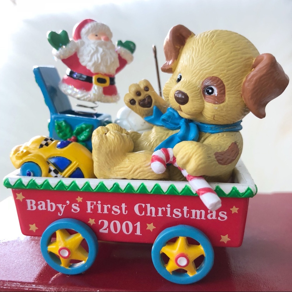 Carlton Cards Christmas Ornament Baby’s First